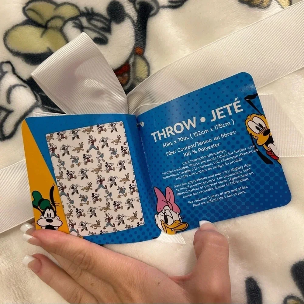 NWT! Mickey & Friends blanket!